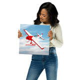 Custom Large Metal prints w/ MDF Wood frame (Free shipping)