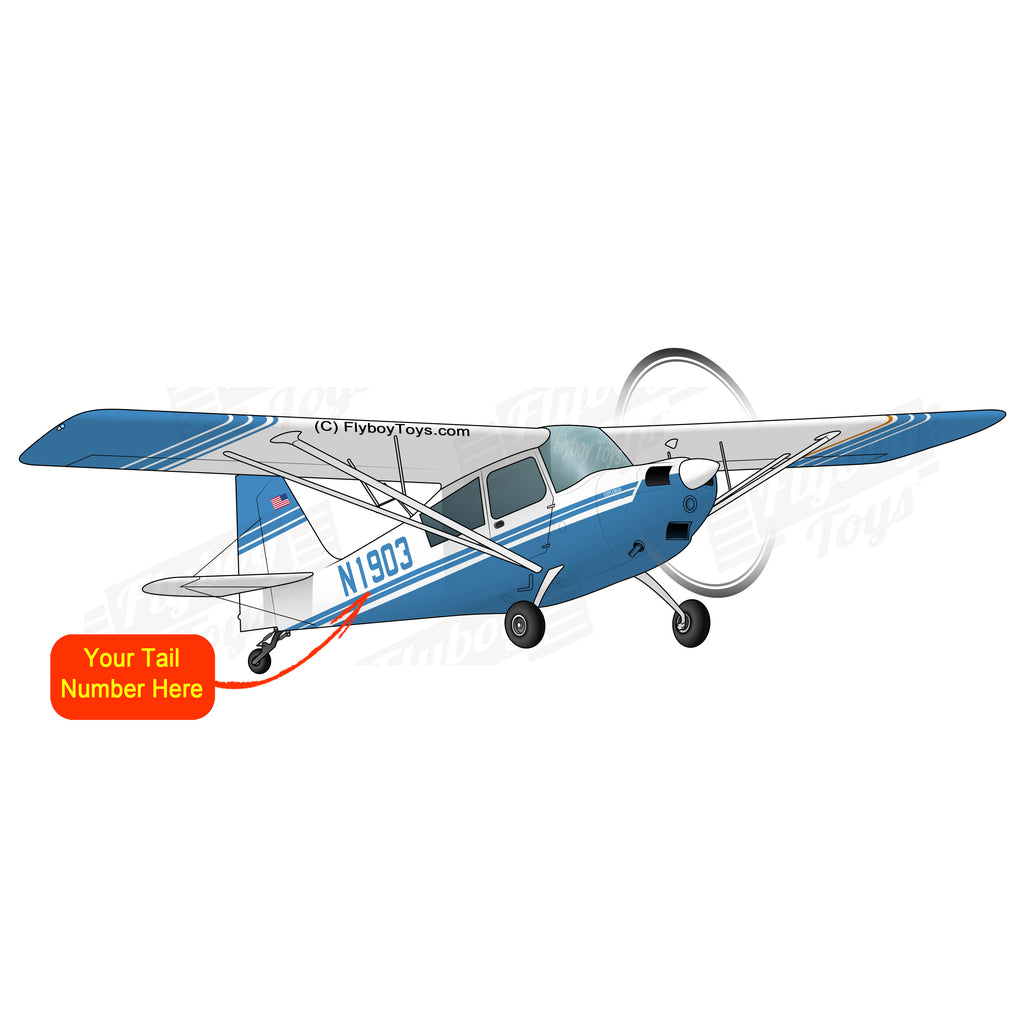 Flyboy Toys Airplane Design (Blue) - AIR1D53817ECA-B1