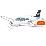 Airplane Design (Blue) - AIR2552FEF33A-B5
