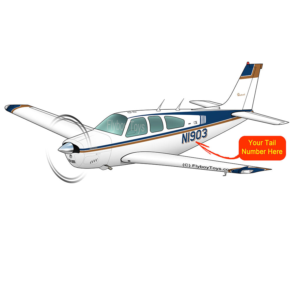 Airplane Design (Blue/Gold #2) - AIR2552FEF33A-BG2