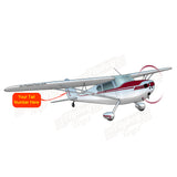 Airplane Design (Burgundy) - AIR35JJ140-BURG2