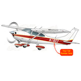 Airplane Design (Yellow/Red) - AIR35JJ182-YR1