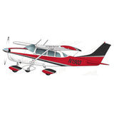 Flyboy Toys Airplane Design (Red/Black) - AIR35JJ205-RB1