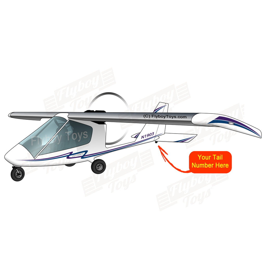 Airplane Design (Blue) - AIR51IF4P-B1