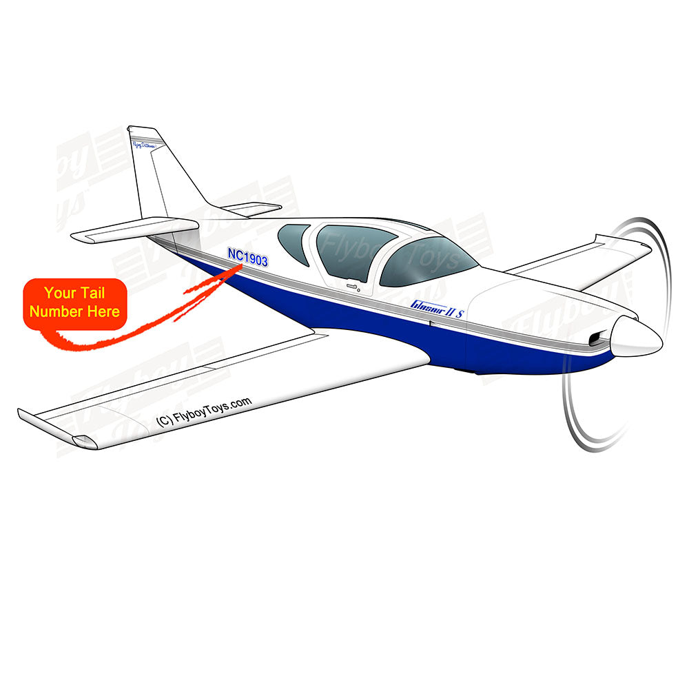 Airplane Design (Blue/Grey) - AIR7C1II-BG1