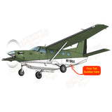 Flyboy Toys Airplane Design (Green) - AIRBF4100-G1