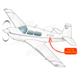 Airplane Design (Black/Grey) - AIRDFFM20K-BG7