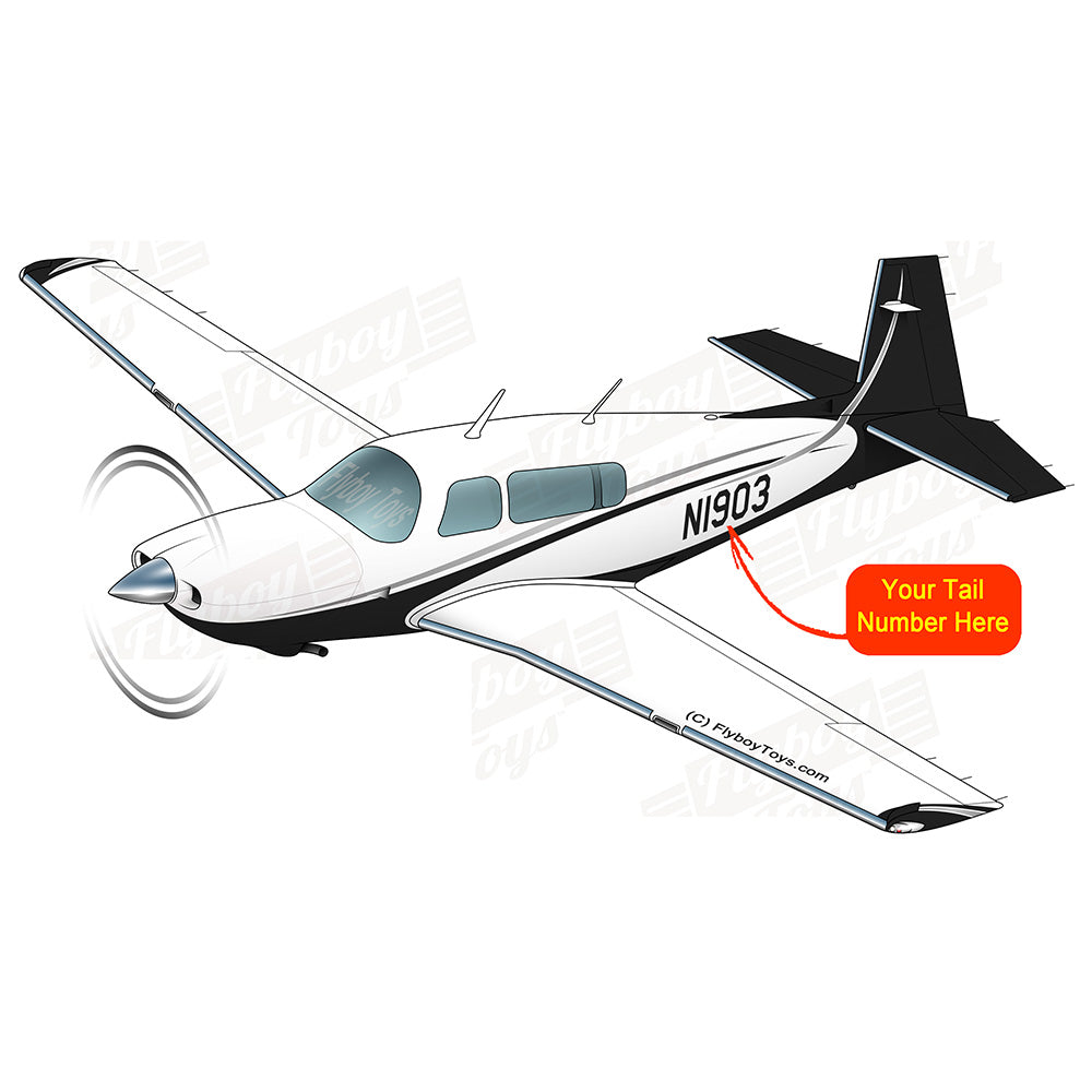 Airplane Design (Black/Grey) - AIRDFFM20M-BG2