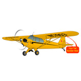 Flyboy Toys Airplane Design (Yellow/Black #3) - AIRG9G3L2J3-YB3