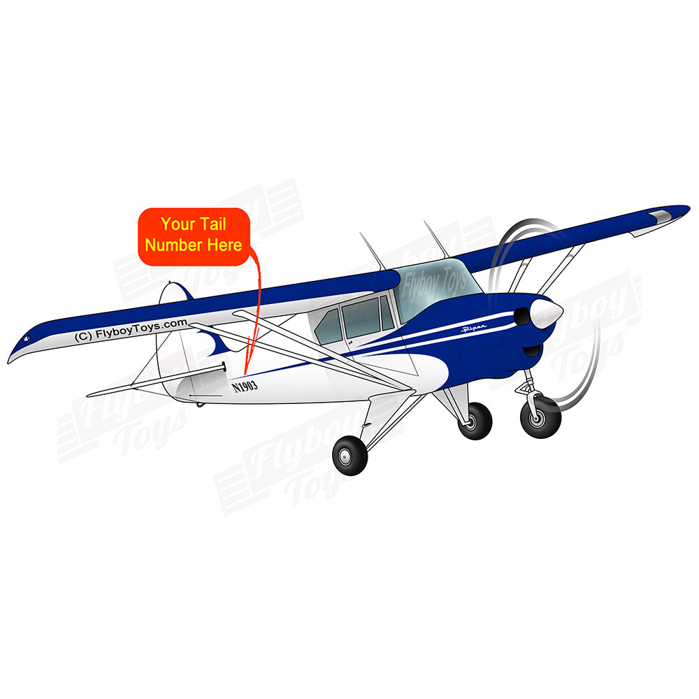 Flyboy Toys Airplane Design (Blue #4) - AIRG9GKI9-B4