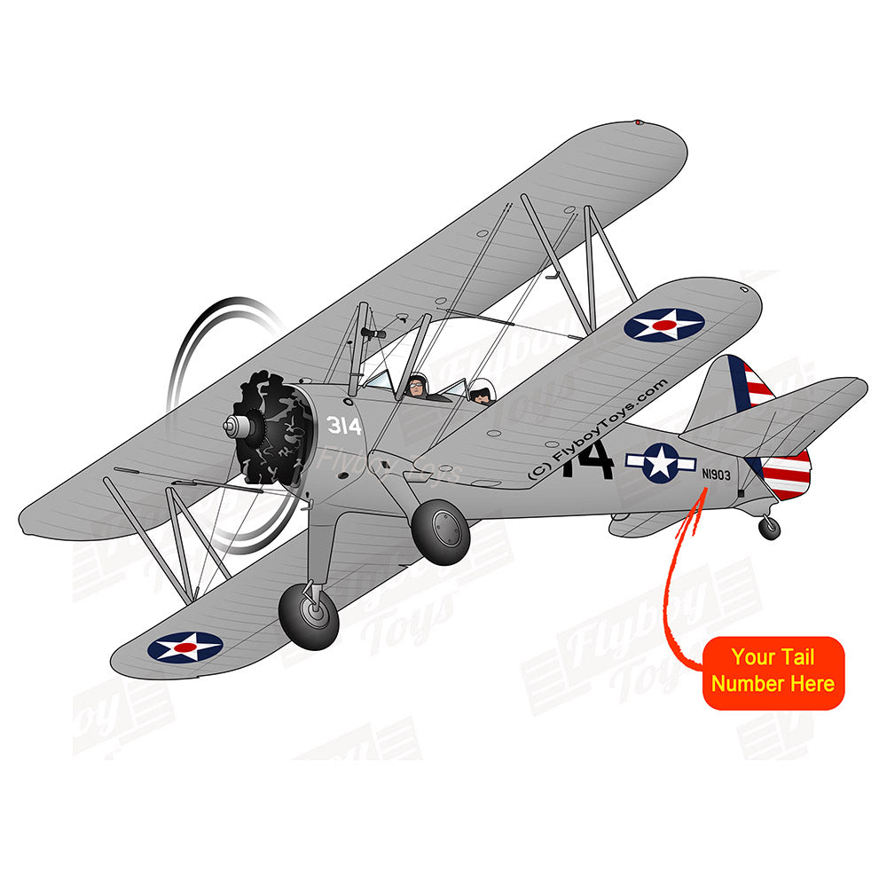 Airplane Design (Silver) - AIRJK5PT17-S1