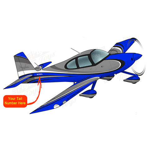 Airplane Design (Blue/Grey) - AIRM1EIM10-BG1