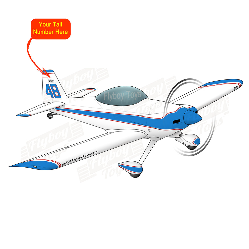 Airplane Design (Blue/Red) - AIRM1EIM4-BR1