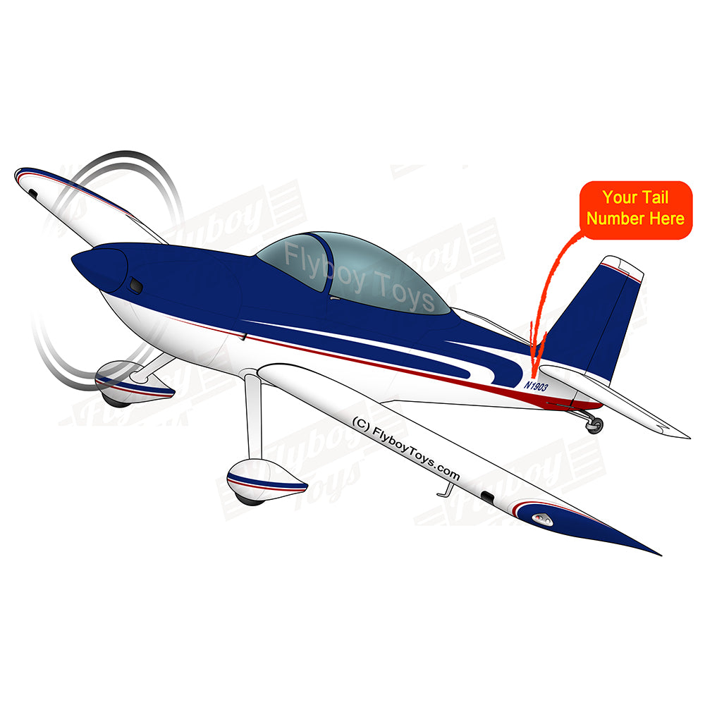 Airplane Design (Blue/Red) - AIRM1EIM8-BR3