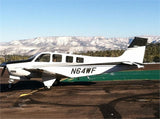 Airplane Design (Black/Gold) - AIR2552FEG36-BG2