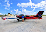 Airplane Design (Black/Red/Gold) - AIR2552FEF33A-RBG1