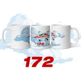 172 Ceramic Mug (Cloudscape Edition) - Personalized