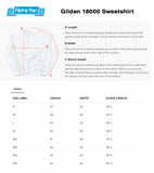 Custom Embroidered Gildan 18000 Sweatshirt (Left chest only)