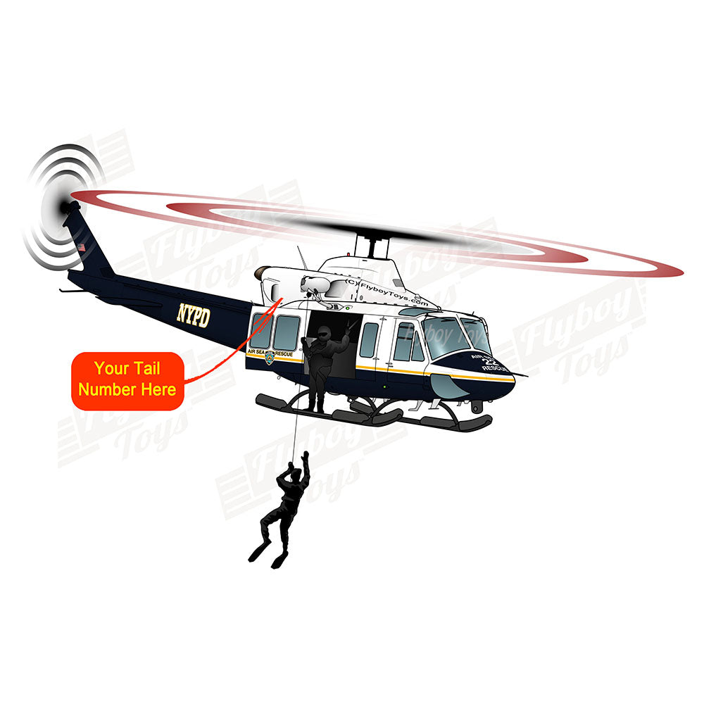 Airplane Design (Black/White) - HELI25C412-BW1