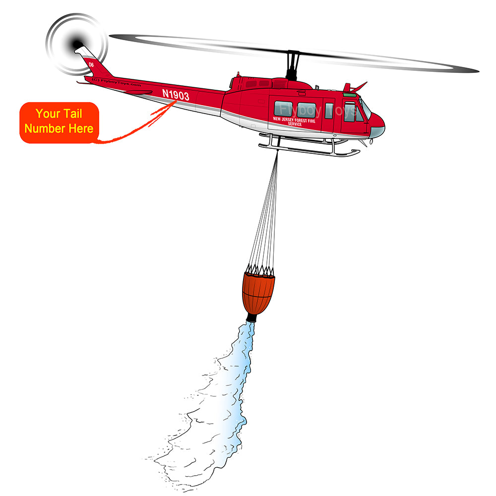 Airplane Design (Red2) - HELI25CUH1BUCKET-R2