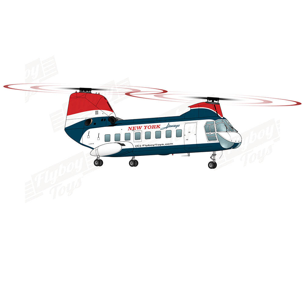 Helicopter Design (Red/Blue) - HELI2F5BV107II-RB2
