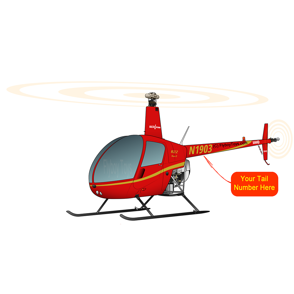 Helicopter Design (Red) - HELIIF2R22-R1