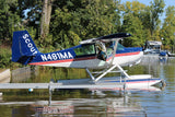 Flyboy Toys Airplane Design (Blue/Orange) - AIRJ5I3818GC-BO1 (with FLOATS)