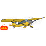 Flyboy Toys Airplane Design (Yellow/Grey/Navy) - AIRJ5I381-YGN1