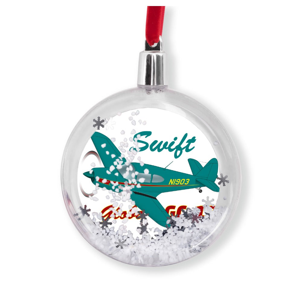 Custom Snow Globe Ornaments