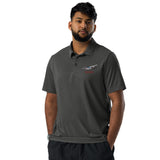 Custom Adidas Space-Dyed Polo (AIR35JJ177I7-BR1) - Add Your N#