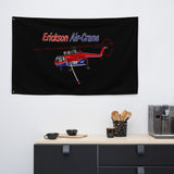 Erickson Air-Crane All Over Print Flag - Add Your N#