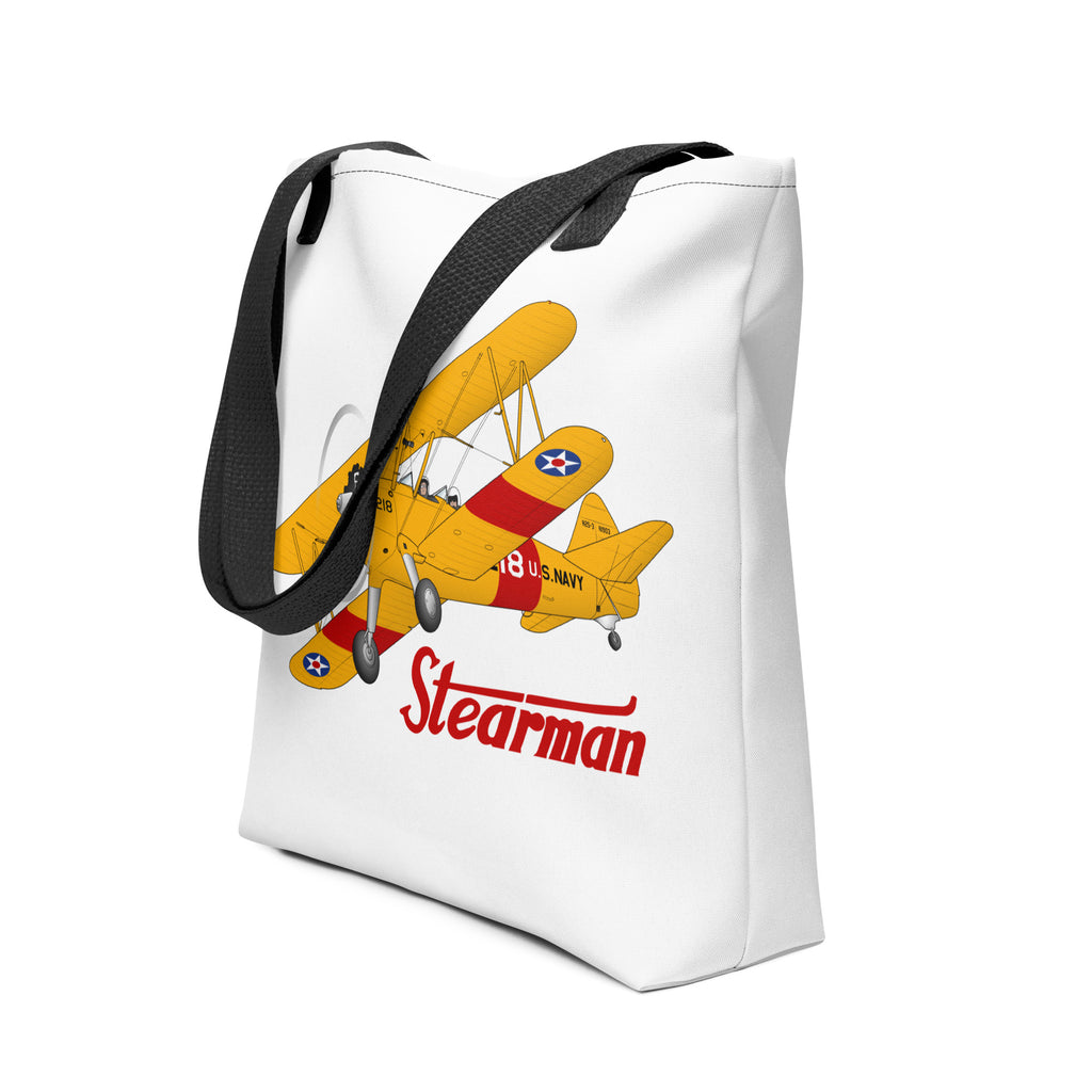 Waco Stearman Tote Bag