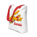 Waco Stearman Tote Bag