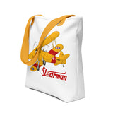 Waco Stearman Tote Bag