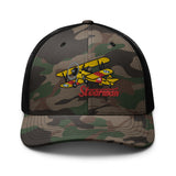 Custom Airplane Camouflage Trucker Hat
