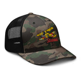 Custom Airplane Camouflage Trucker Hat