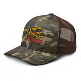 Custom Airplane Camouflage Trucker Hat