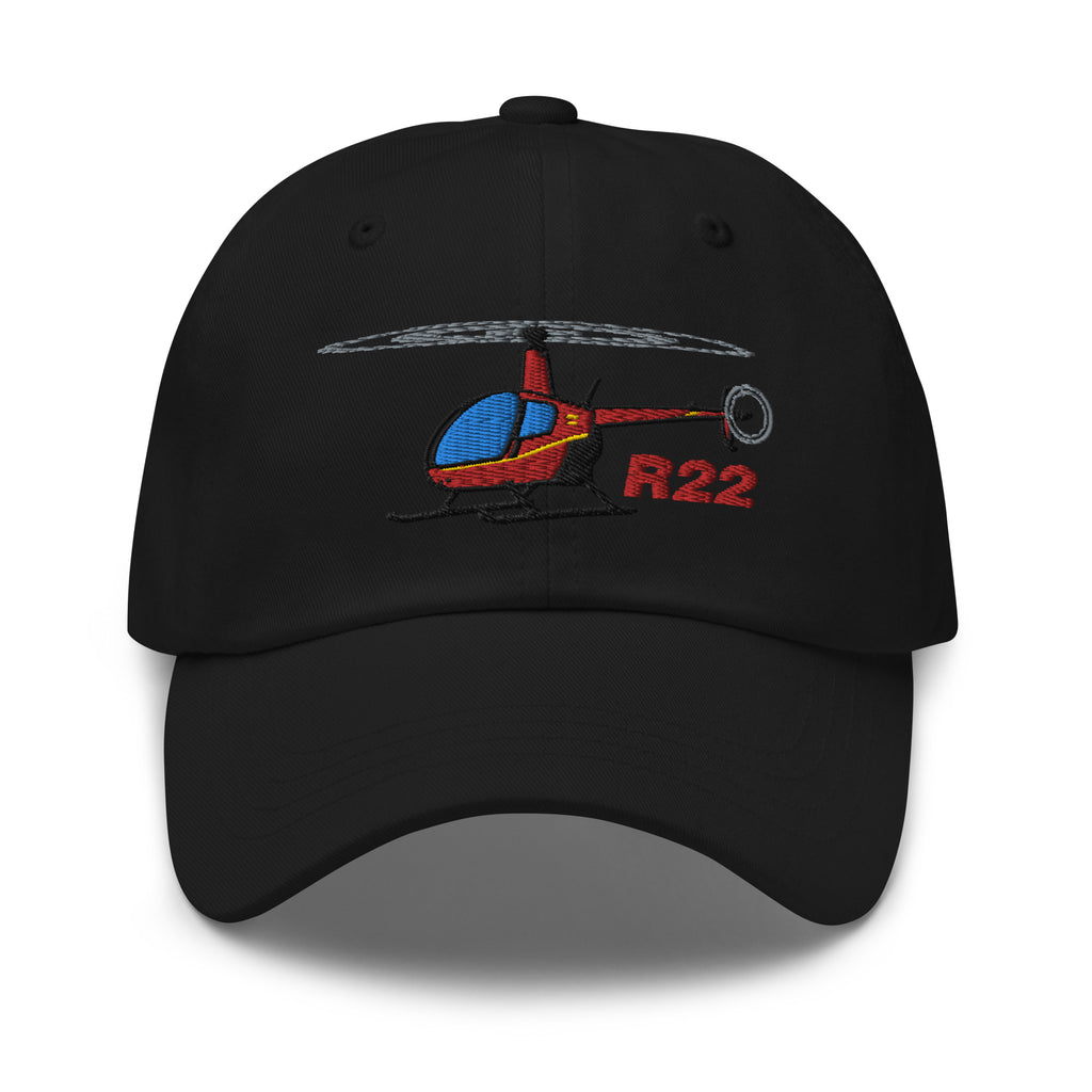 Robinson R22 Embroidered Classic Cap - Add Your N#