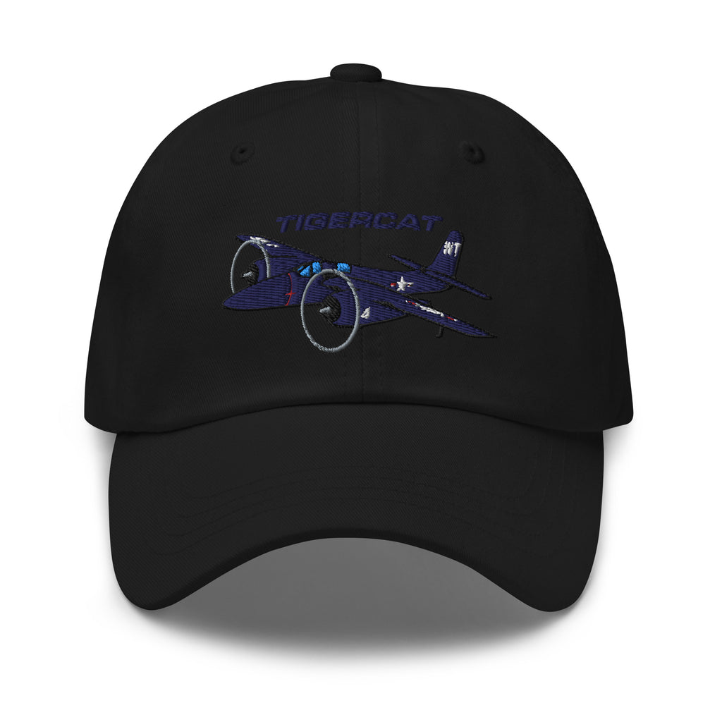 Grumman F7F Tigercat  Embroidered Classic Cap - Add Your N#