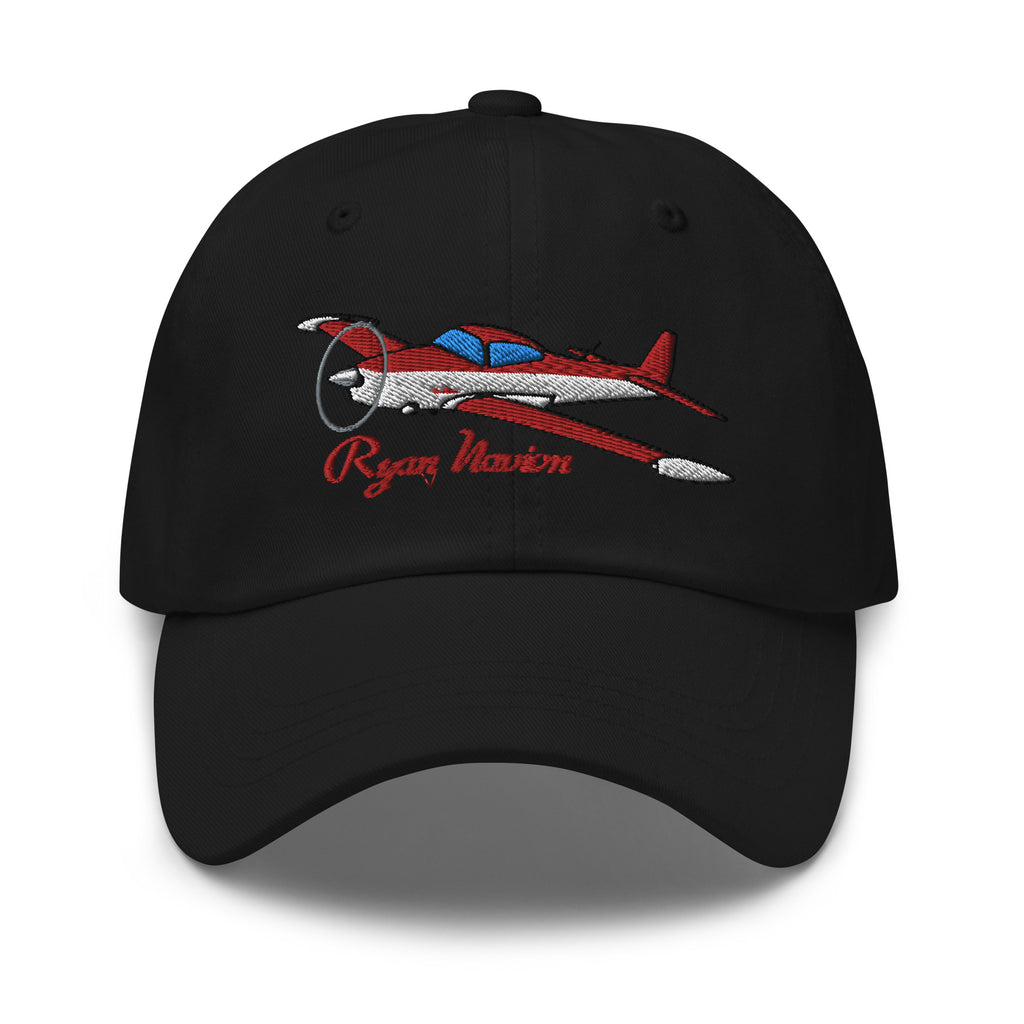 Ryan Navion Airplane Embroidered Classic Cap - Add your N#