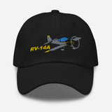 Custom Vans Aircraft RV-14 Embroidered Classic Cap - Personalized with N#