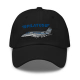 Pilatus Airplane Embroidered Classic Hat (AIRG9CPC24-GB1) - Add your N#