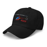 Robinson R22 Embroidered Classic Cap - Add Your N#