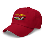 Top Dad Custom Airplane Classic Hat - Personalized w/ Your N#