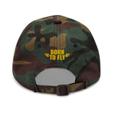 Top Dad Custom Airplane Classic Hat - Personalized w/ Your N#