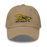 Airplane Embroidered Classic Cap AIRK1PBC12D-YB1 - Personalized w/ Your N#