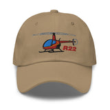 Robinson R22 Embroidered Classic Cap - Add Your N#