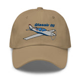 Glasair III Embroidered Custom Classic Cap AIR7C1III-BGR1 - Add your N#