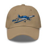 Van's RV-7 Airplane Embroidered Classic Cap AIRM1EIM7-BB1 - Add your N#