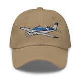 Flyboy Toys Airplane Embroidered Custom Classic Cap (AIR255452-BR1) - Add your N#